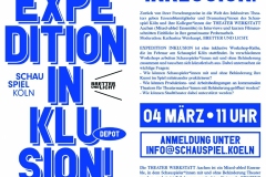 SCHAUSPIEL KÖLN / EXPEDITION INKLUSION 2020