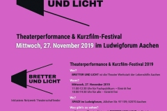 THEATER PERFORMANCE KURZFILM-FESTIVAL 2019